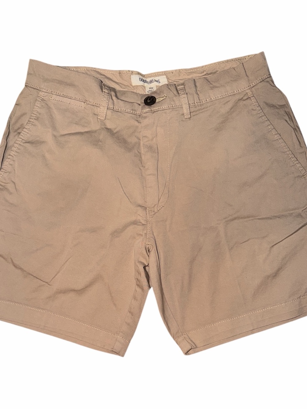 Goodthreads High Waist Women's Shorts - Tan
